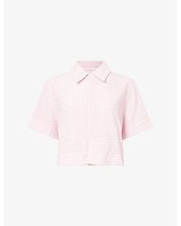 Jonathan Simkhai - Reeves Camp Woven Shirt - Lyst