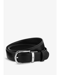 Montblanc - Reversible Leather Belt - Lyst