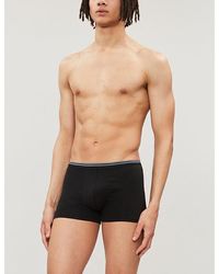 Zimmerli of Switzerland - Pure Comfort Classic-Fit Stretch-Cotton Trunks - Lyst