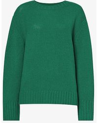360cashmere - Karine Round-neck Wool And Cashmere-blend Knitted Jumper - Lyst