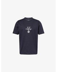 C.P. Company - Mercer Logo-Embroidered Cotton T-Shirt - Lyst