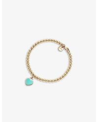 Tiffany & Co. - Return To Tiffany Extra Small 18Ct Beaded Bracelet - Lyst