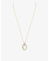 Messika - Groove 18Ct And 3.25Ct Diamond Pendant Necklace - Lyst