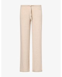 ADANOLA - Straight-Leg Knitted Trousers - Lyst