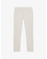 Reiss - Picton Slim-Fit Tapered-Leg Stretch-Denim Jeans - Lyst