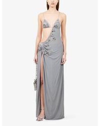 sachin and babi light blue dress WEDDING DRESS ALTERATIONS LONDON YVONNE REED main image 1