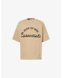 Fear Of God - Training 90's Logo-Embroidered Cotton-Jersey T-Shirt - Lyst