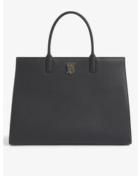 Burberry - Frances Large Leather Tote Bag - Lyst