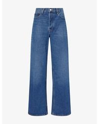 GOOD AMERICAN - Low-Slung Baggy Denim Jeans - Lyst