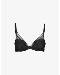 Chantelle - Festivite Lace Plunge T-Shirt Bra - Lyst