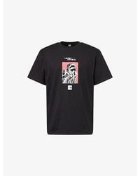 The North Face - Explorer Logo-Print Cotton T-Shirt - Lyst