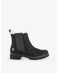 Timberland - Lyonsdale Nubuck-Leather Chelsea Boots - Lyst