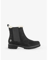Timberland - Lyonsdale Nubuck-Leather Chelsea Boots - Lyst