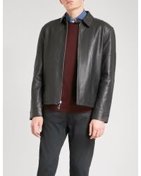 Polo Ralph Lauren Leather jackets for Men | Black Friday Sale up to 25% |  Lyst