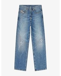 DIESEL - 2001 D-Macro Relaxed-Fit Denim Jeans - Lyst