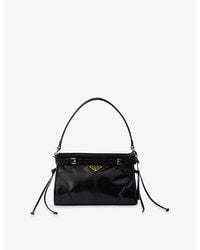 Prada - Bonnie Small Leather Cross-Body Bag - Lyst