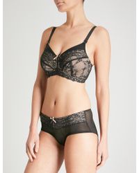 Panache Sophie Lace Maternity Bra - Black