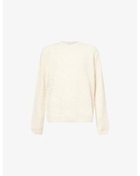 Percival - Melville Cable-Knit Wool-Blend Jumper - Lyst