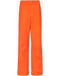 Gucci - Skater Relaxed-fit Wide-leg Cotton Trousers - Lyst
