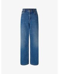 Soeur - Calvin Straight-Leg High-Rise Denim Jeans - Lyst