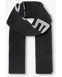 Givenchy - 4g Brand-logo Wool And Cashmere Scarf - Lyst