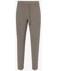 Hanro - Regular-fit Tapered-leg Cotton-blend Pyjama Botto - Lyst