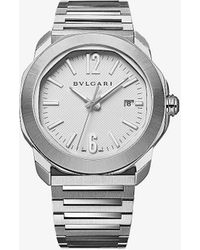 BVLGARI - Unisex Re00018 Octo Roma Stainless-steel Automatic Watch - Lyst