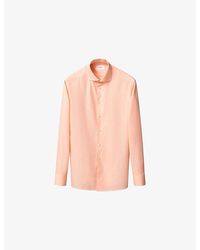 Eton - End-On-End Breeze Slim-Fit Cotton-Poplin Shirt - Lyst
