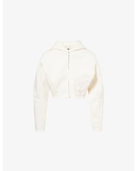 Nike - Boxy-Fit Embroidered-Logo Woven Jacket - Lyst