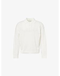 The Couture Club - Fine-Gauge Knitted Polo Shirt - Lyst
