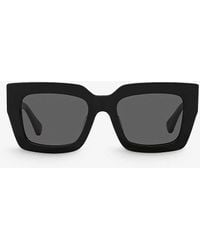 Bottega Veneta - Bv1212s Square-frame Acetate Sunglasses - Lyst