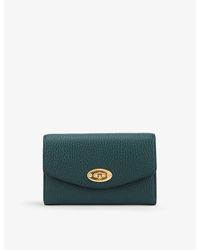 Mulberry - Darley Medium Grained-leather Wallet - Lyst