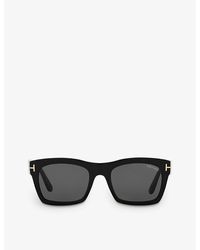 Tom Ford - Tr001698 Nico-02 Square-frame Cr39 Sunglasses - Lyst