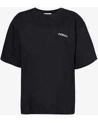 Fiorucci - Collection Zero Brand-print Cotton-jersey T-shirt - Lyst
