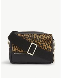 Whistles - Bibi Leopard-Printed Crossbody Bag - Lyst