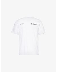 Trapstar - X Selfridges Graphic-Print Cotton-Jersey T-Shirt - Lyst
