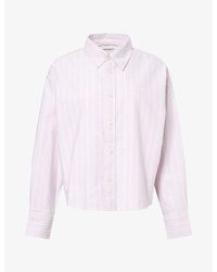 Carhartt - Kanan Pinstripe Cotton Shirt - Lyst