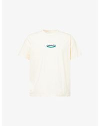 Patagonia - Oval-Logo Crewneck Cotton T-Shirt - Lyst