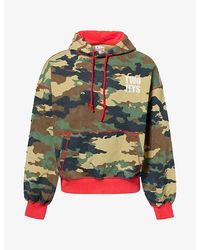 Twojeys - Cross Graphic Cotton-Jersey Hoody - Lyst