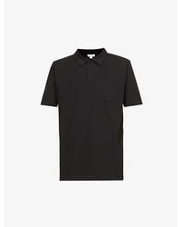 Sunspel - Riviera Slim-Fit Cotton-Piqué Polo Shirt - Lyst