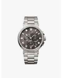 Breguet - 5527ti/g2/tw0 Marine Titanium Mechanical Watch - Lyst