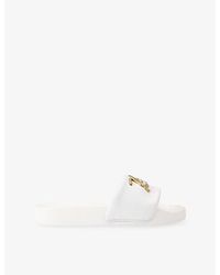 Kurt Geiger - Meena Kurt Faux-Leather Sandals - Lyst