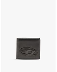DIESEL - Holi-D Bi Fold Coin S 3D Cow-Leather Wallet - Lyst