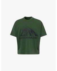 GODMADE - Logo-Print Crew-Neck Cotton T-Shirt - Lyst
