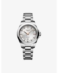 Longines - L3.320.4.72.6 Conquest 30Mm Stainless-Steel Automatic Watch - Lyst