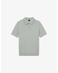 Reiss - Manor Regular-Fit Merino Wool Polo Shirt - Lyst