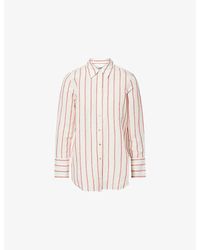 Rails - Knox Striped Linen-Blend Shirt - Lyst