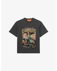 Reiss - X Mclaren Racing Team Collection Champ Cotton-Jersey T-Shirt - Lyst