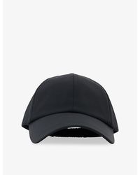Reiss - Caleb Brand-Embroidered Woven Cap - Lyst