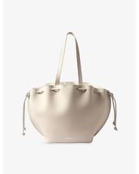 Claudie Pierlot - Grained-Texture Leather Tote Bag - Lyst